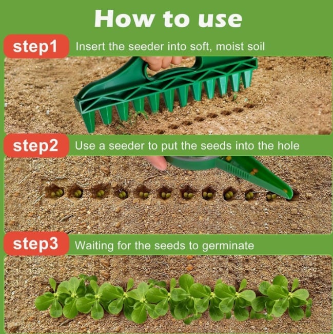 Effortless Seed Planting Tool