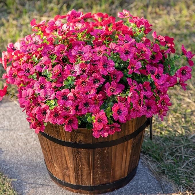 UV Resistant Lifelike Artificial Flowers