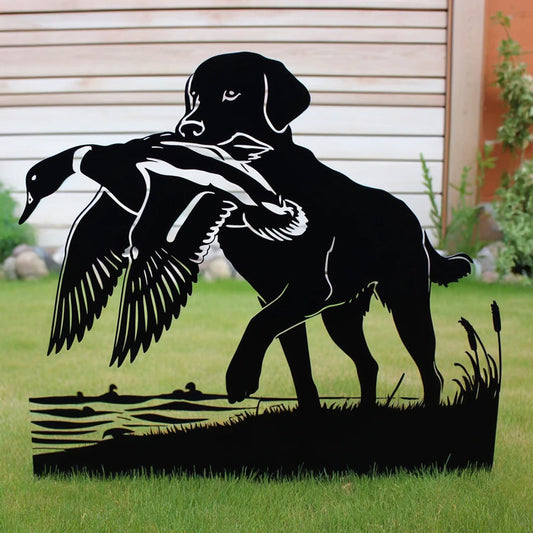 Duck Hunting Dog Silhouette Decor