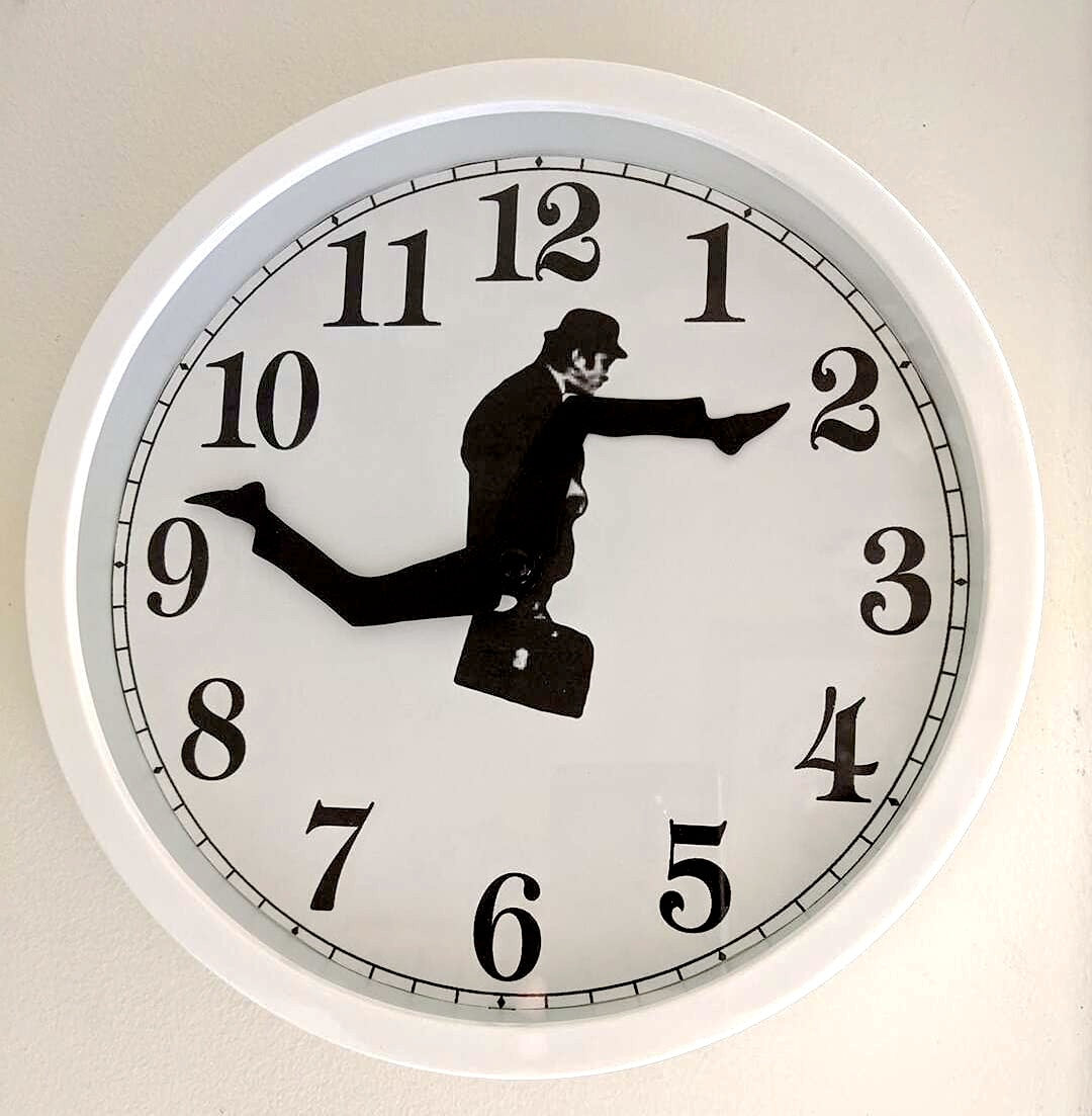 Ministry Of Silly Walks Clock