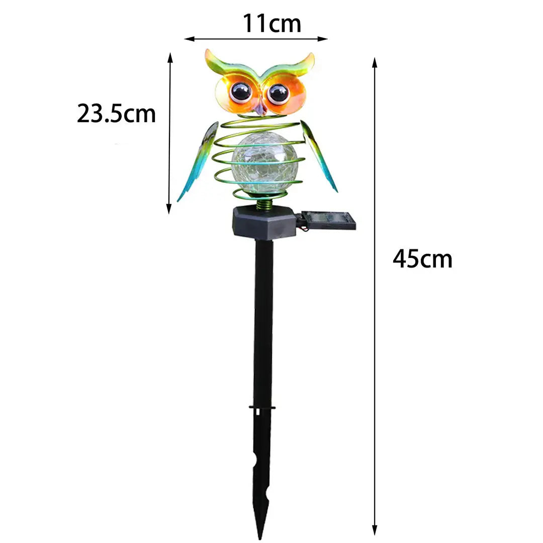 Solar Powered Iron Metal Garden Light