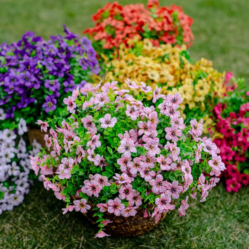 UV Resistant Lifelike Artificial Flowers