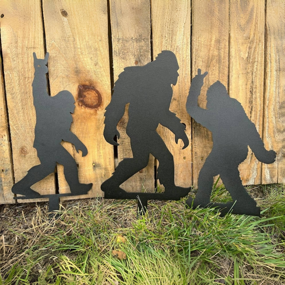 Bigfoot Garden Stake