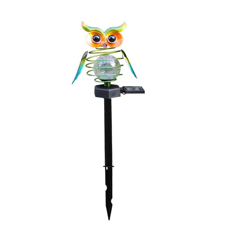 Solar Powered Iron Metal Garden Light