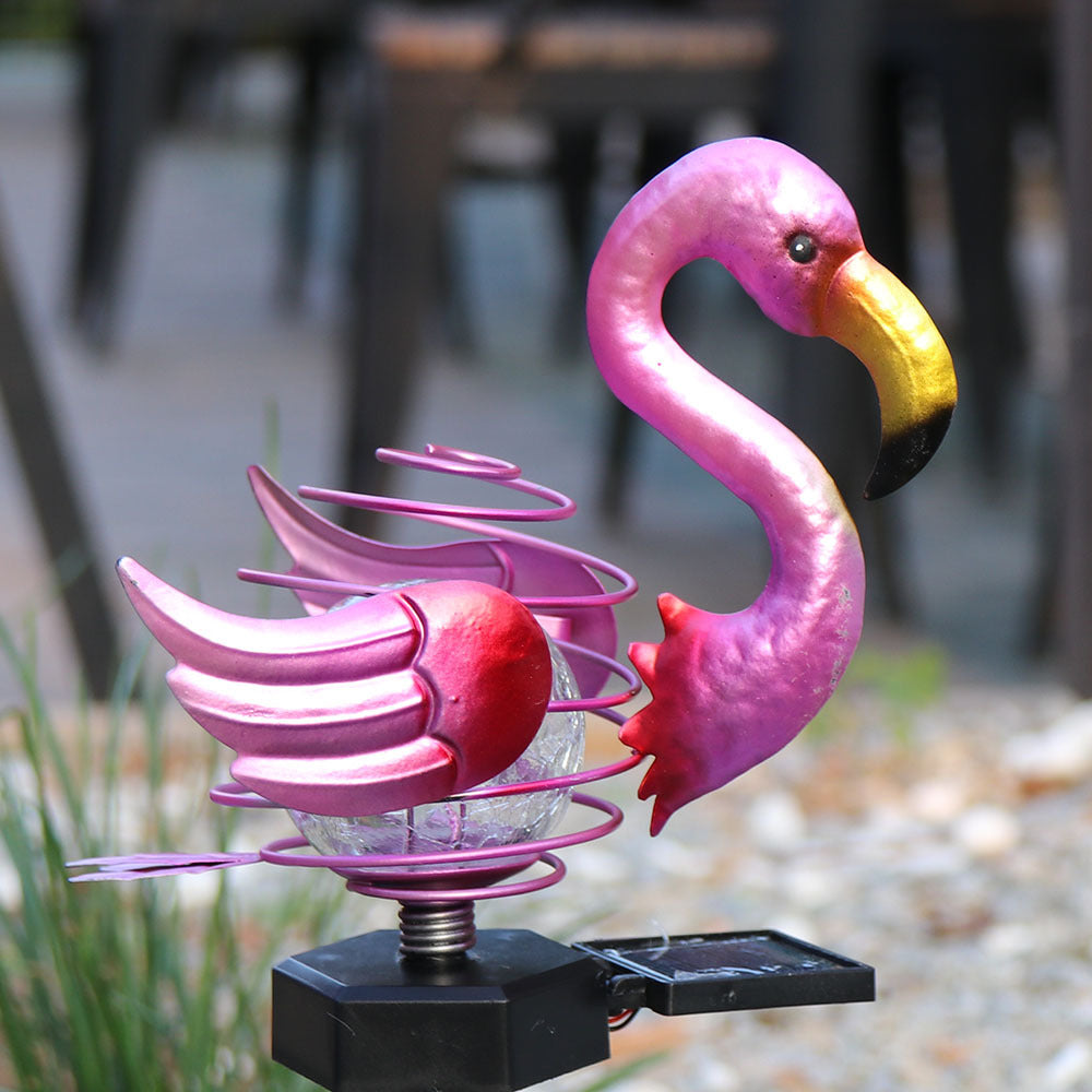 Solar Powered Iron Metal Garden Light