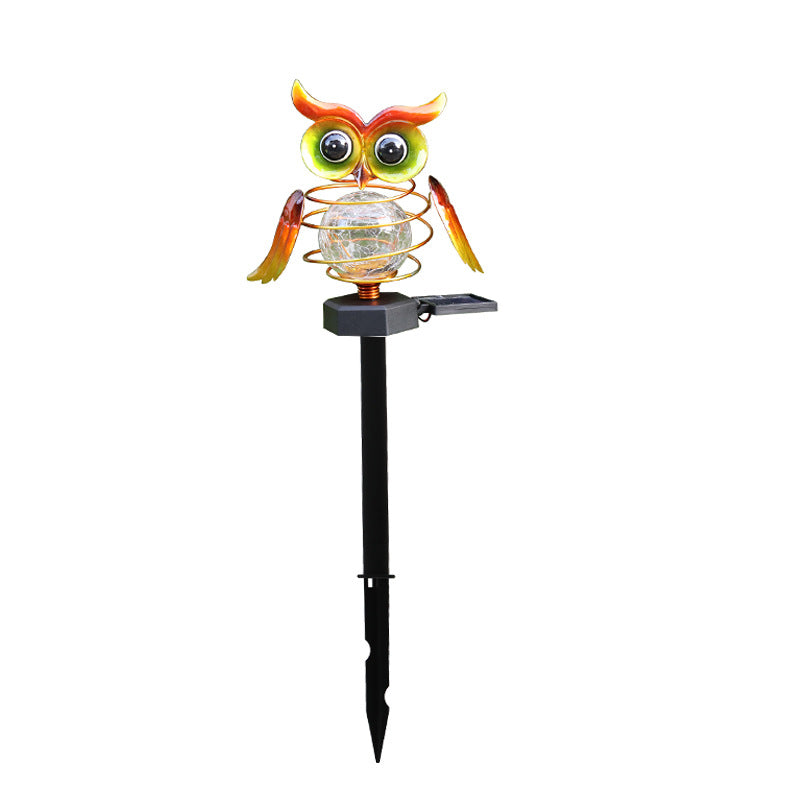 Solar Powered Iron Metal Garden Light