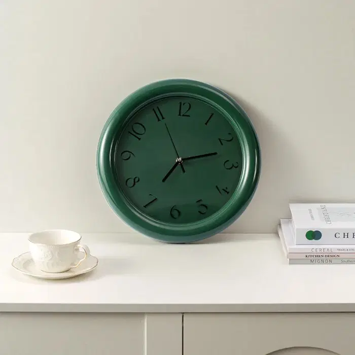 Wall Ticker Vintage-Style Mini Wall Clock