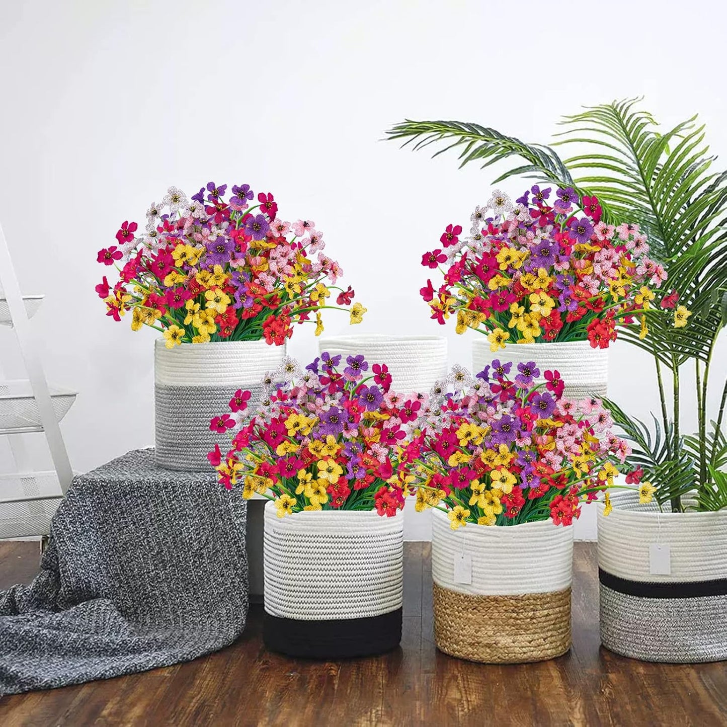 UV Resistant Lifelike Artificial Flowers
