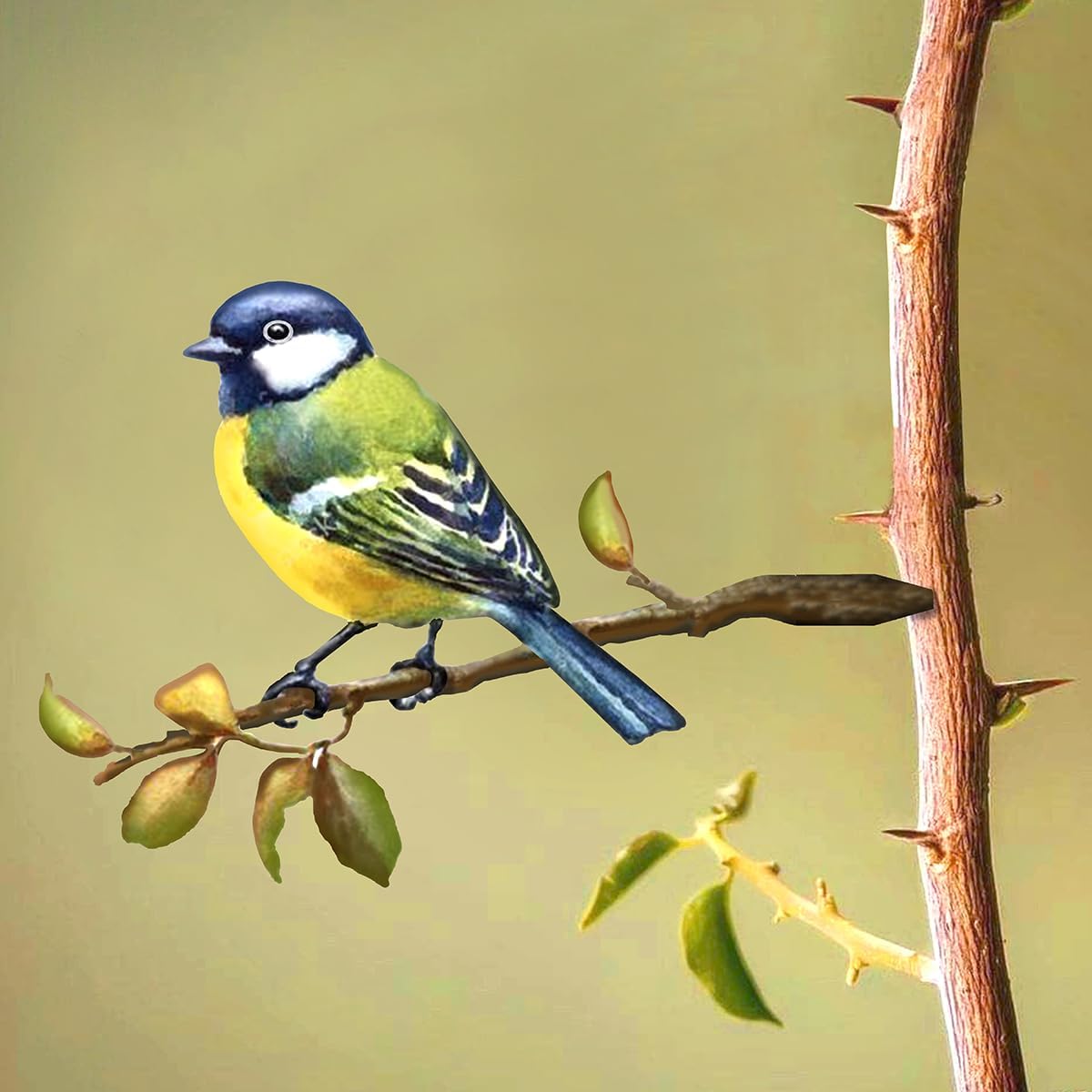 Handmade Metal Bird Decoration