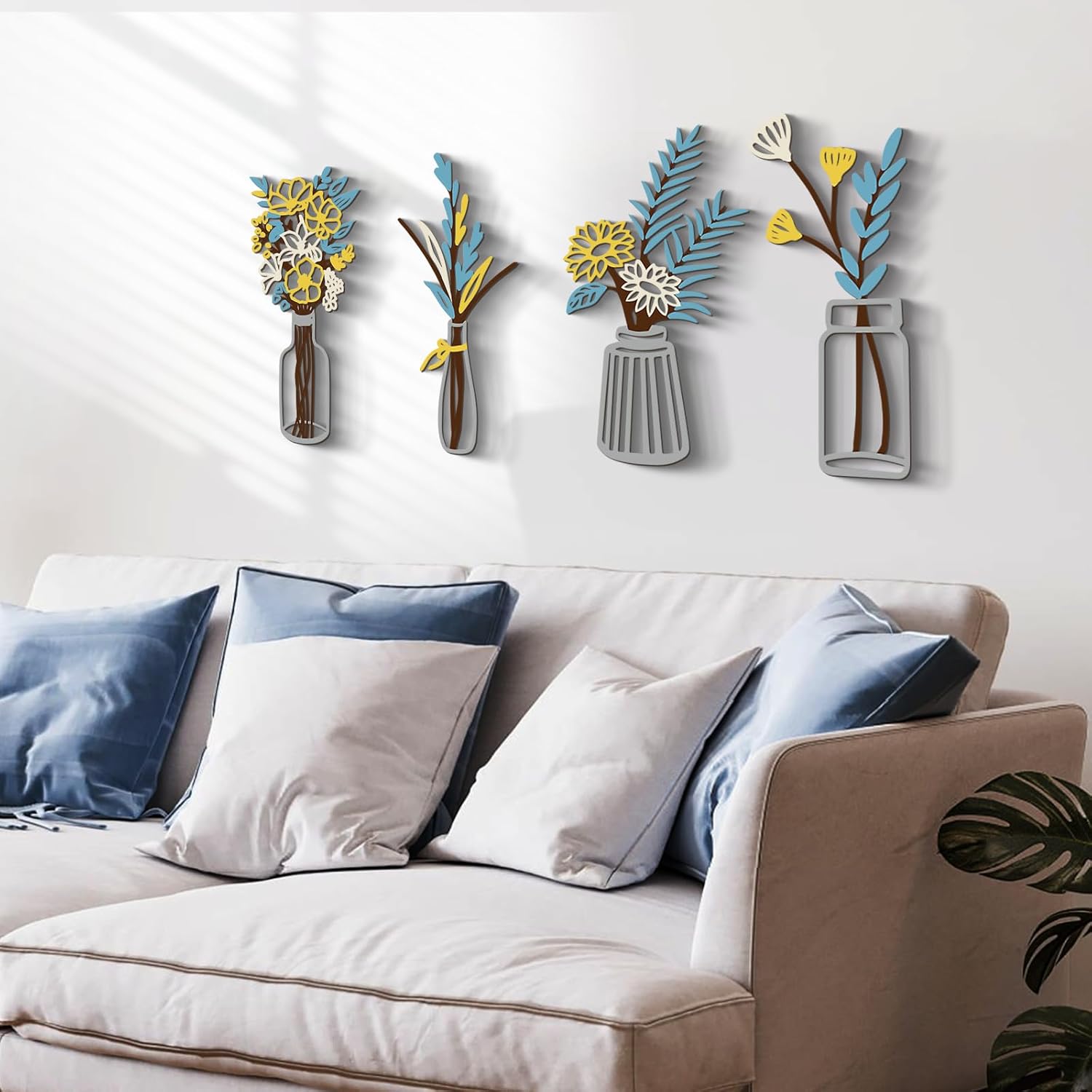 Handmade Flowers Wall Arts