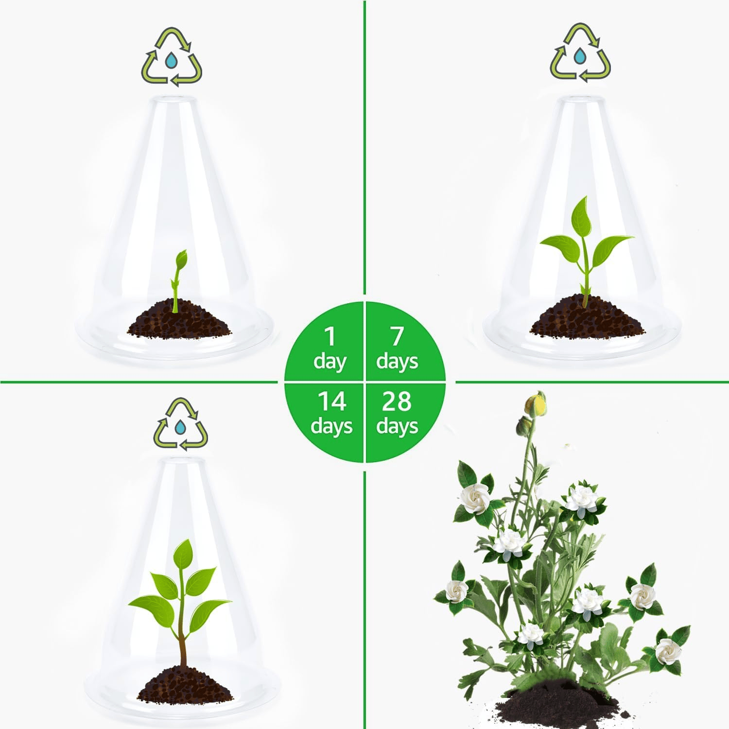 Gardening Greenhouse Plant Covers - Reusable, Light-transmitting and Breathable