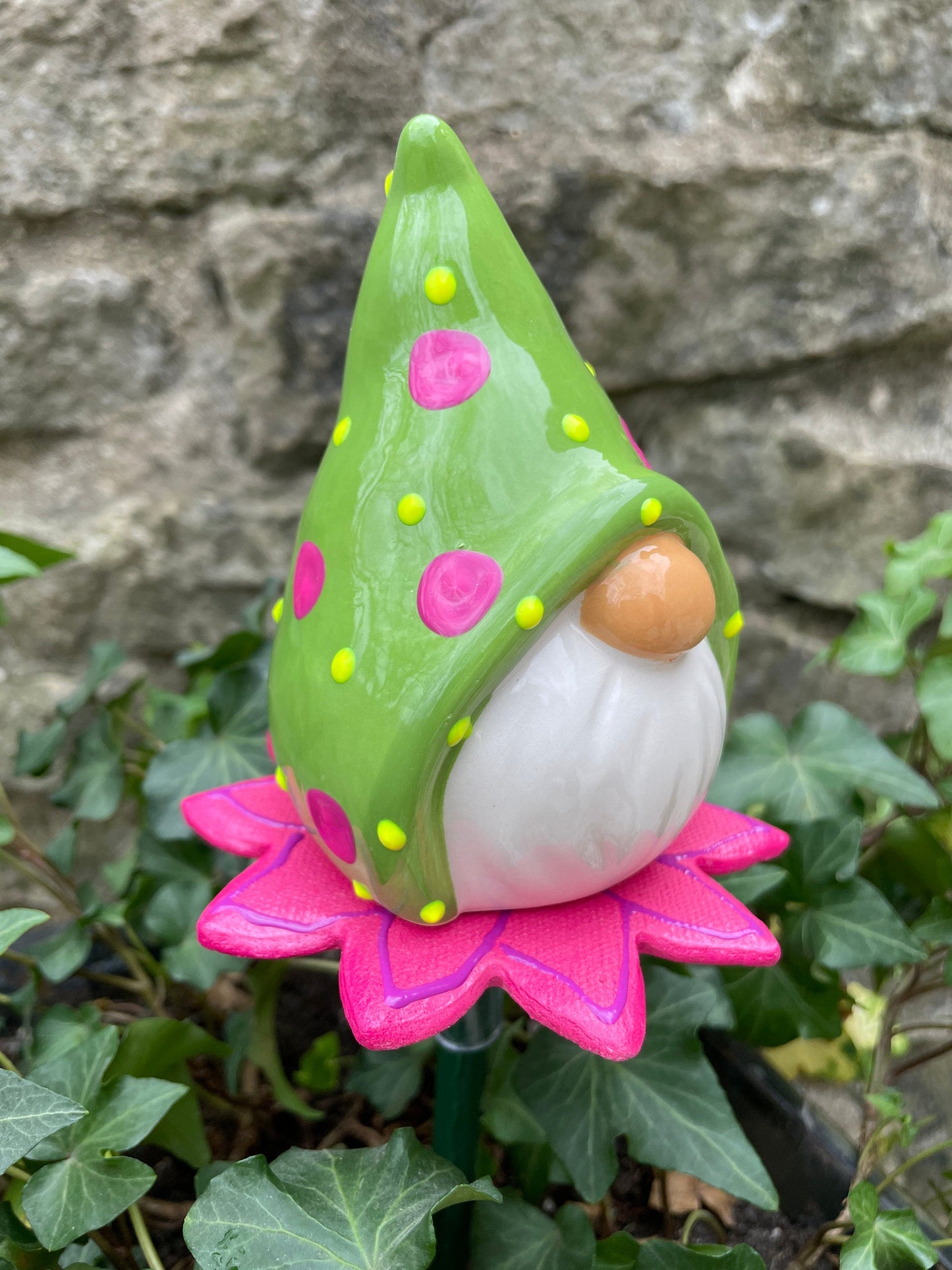 Garden Gnome Yard Stakes Gift
