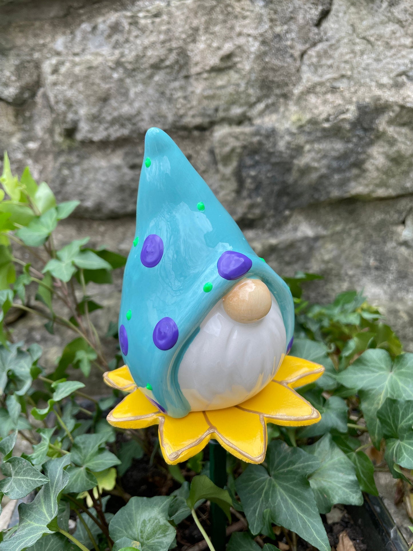 Garden Gnome Yard Stakes Gift