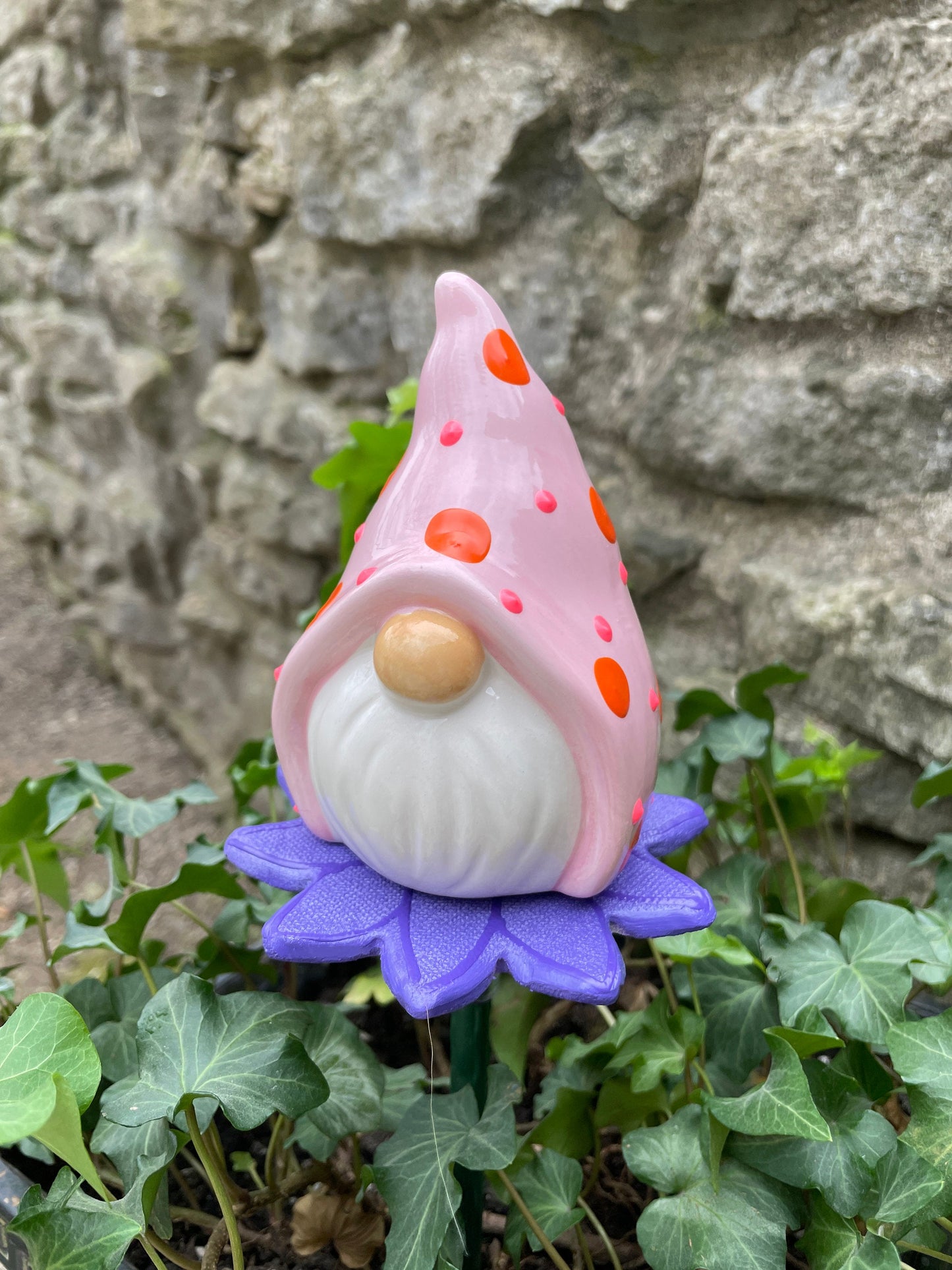 Garden Gnome Yard Stakes Gift