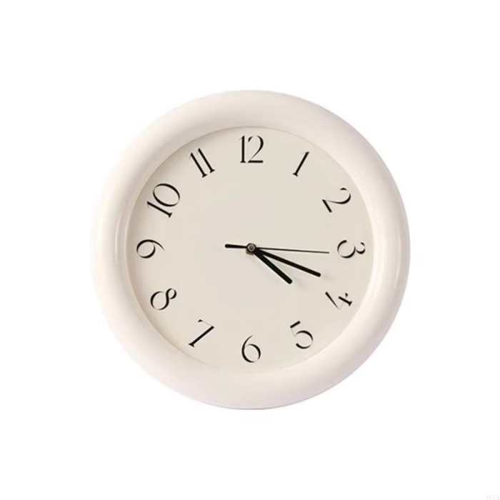 Wall Ticker Vintage-Style Mini Wall Clock