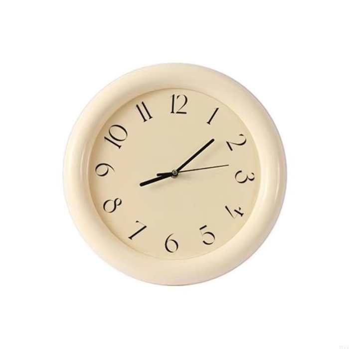 Wall Ticker Vintage-Style Mini Wall Clock